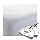 Sunbeam Non-Woven Thermofine Heated Electric Mattress Pad - Queen Size
