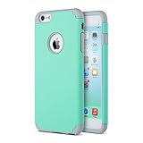 iPhone 6 Plus Cases, Vogue Shop 2in1 Hybrid Case Cover Hard Cover Printed Design Pc+ Silicone Hybrid High Impact Defender Case Combo Hard Soft Cases Covers