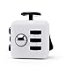 PlayLearn Resources Fidget Toys Cube for Fidgeters Stress Relief Anxiety Attention Desk Toy for Adult and Children (white & black)
