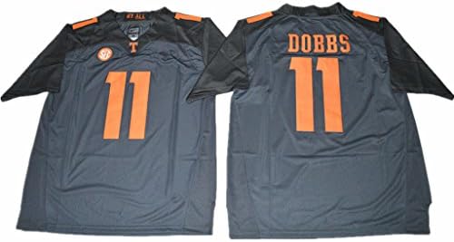 2016 Joshua Dobbs 11 College Football Gray Jersey M