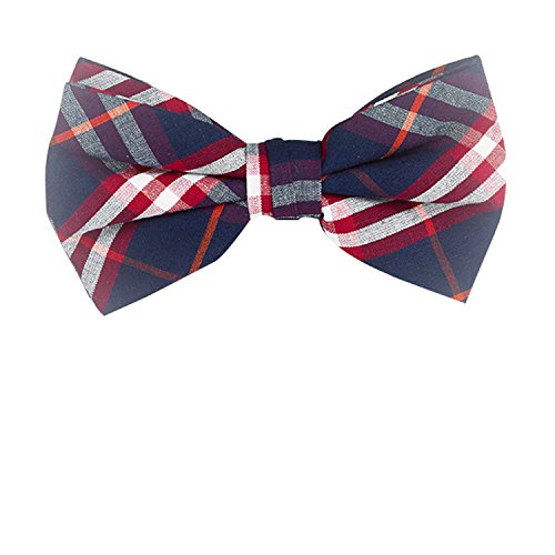 OUMUS 5 PACKS Elegant Adjustable Pre-tied Bow Ties Set, Gift Idea for Men And Boys - Thumbnail 6