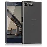 kwmobile Flexible super-slim case for Sony Xperia X Compact in Black Transparent
