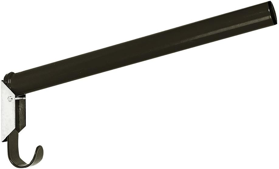 Kerbl Saddle Holder Foldable Round with Integrated Snaffle Holder Black 1 Piece