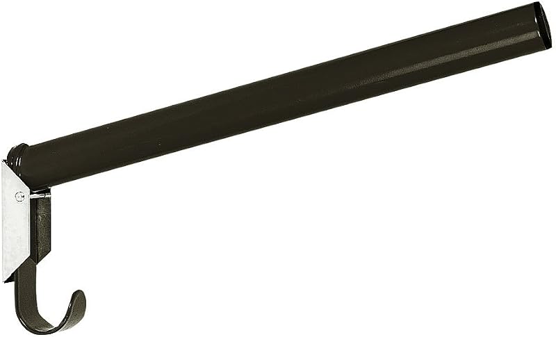 Kerbl Saddle Holder Foldable Round with Integrated Snaffle Holder Black 1 Piece