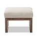 Baxton Studio BBT5200-Light Ottomans, Light Beige