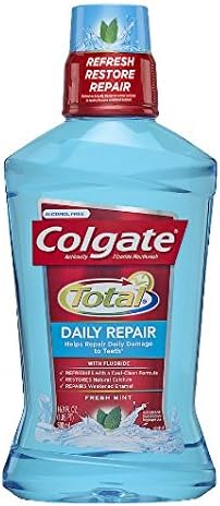 2 pack of Colgate Total Advanced Daily Repair Fresh Mint Mouthwash 16.9 oz.