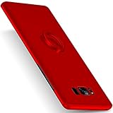 Suntechor Samsung Galaxy S8 Plus Case Anti-Scratch Thin Hard Cover Shockproof PC Protective Case (Red 2)