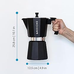 GROSCHE Milano 12 espresso cup moka pot stovetop