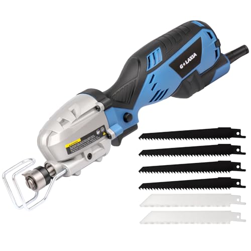 Reciprocating Saw, 5Amp 3000SPM Variable Speed Reciprocating Saw with 1/2