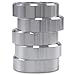 Yoursme 5PCS Bisquette Saver Upgrade Version Aluminum Wood Spacer Pucks BBQ