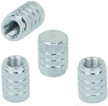 Elite Silver Sparkling Tire Caps Bling Valve Stem Set Make Your Wheels Stand Out