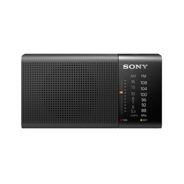 Sony ICF P36 radio portátil AM FM color negro