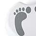 Acko Step Stool For Children Anti-Slip Bathroom and Kitchen Foot Stool Mommy Helper Perfect For Baby Kids Potty Training, Hand Washing, Teeth Brushing (Gray)