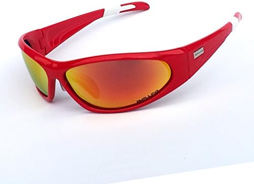 HCMAX Polarized Sports Sunglasses UV400 Protection for Men Women Cycling Riding Running Baseball Fishing Golf Driving Glasses TR90 Durable Frame