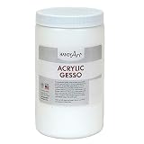 Handy Art 440-003 Medium Student Acrylic Paint, 32 oz., Gesso White