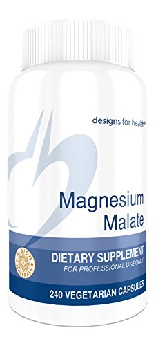 Designs for health - magnesium malate, 240 vegetarian c…