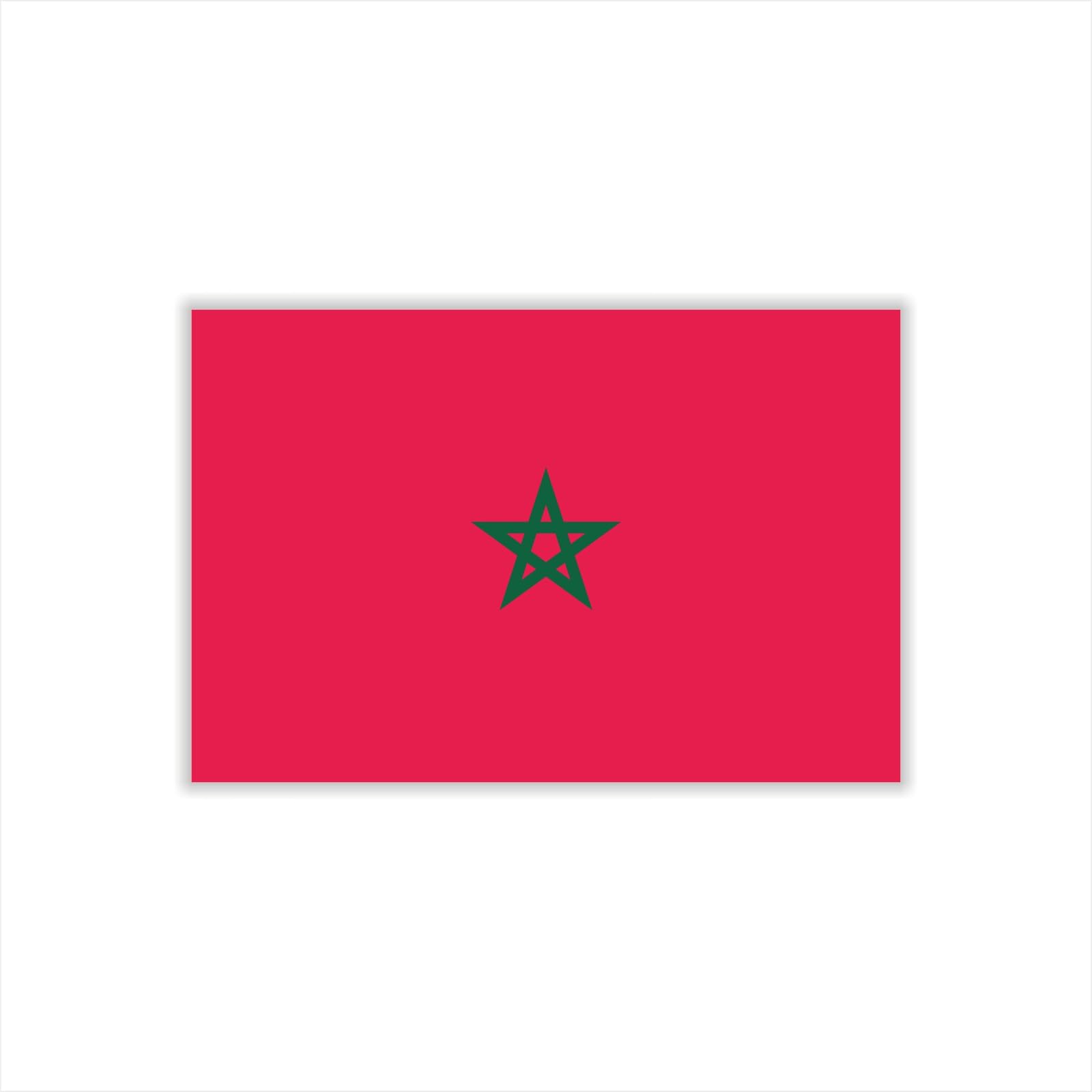 Womaha 30 Sheets Morocco Flag Temporary Tattoos World Cup European Cup Football Face Tattoo Stickers