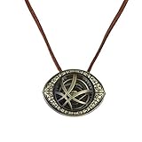 LUREME Doctor Strange Necklace Eye of Agamotto Costume Prop Infitinity Stone Pendant (nl005453)