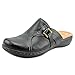 Clarks Leisa Belle Women Round Toe Leather Black Mules
