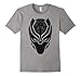 Mens Marvel Black Panther Geometric Prism Mask T-Shirt Large Slate