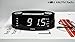 iTOMA Alarm Clock Radio, Digital AM FM, Dual Alarm, Snooze, Dimmer Control, Indoor Temperature Display, Countdown Timer, Backup Battery (CKS3301B)