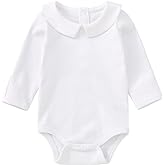 pureborn Baby Girls Boys Bodysuit Super Soft Cotton Romper 0-24 Months
