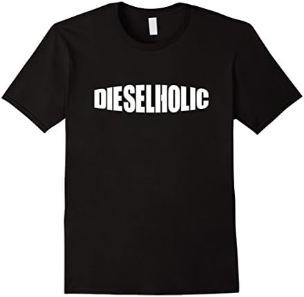 Mens Dieselholic Diesel Lover T-Shirt XL Black