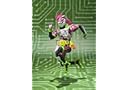 Tamashii Nations S.H.Figuarts Ex-Aid Mighty Gamer Level 2-20 Kamen Rider Kicks Ver-Action Figure, Multi
