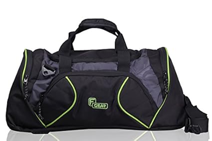 F Gear Metro Polyester 33 Ltrs Grey Travel Duffle (1929)