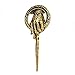 LUREME Game of Thrones Ned Stark Hand of The King Pin Brooch-Antique Gold (br000034-2)