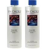 2-Pack Spa Foam Free hot tub defoamer, foam down & away, spas, ponds, fountains - 2 x 16 oz. bottles (32 oz. total)