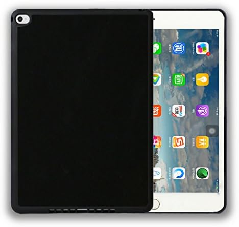 Accessory Crunch Anti-Gravity Selfie Case for iPad Air 2, Hands Free Nano Suction Stick to Glass, Tile, Car GPS, Most Smooth Surface - Black
