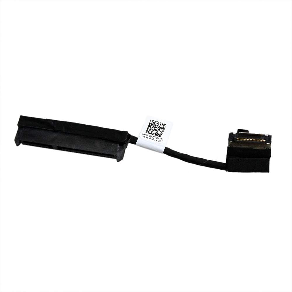 ZAHARA HDD Hard Drive Connector Cable Replacement For DELL Latitude E5550 0KGM7G KGM7G DC02C007700, Black