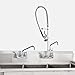 Commercial Faucet with Sprayer 8 Inch Center 42