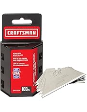 CRAFTSMAN Utility Knife Blades, 100 Pack (CMHT11921A)