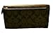 Coach Signature PVC Coated Canvas Checkbook Wallet, F52681