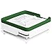 Cartwright Health Capsule Filling Machine - 100 Holes Vitamins & Coffee Manual Filler Machine Tray - Cap Filler Machine with Drug Tray, Spill Guard, Powder Spreader & Tamper - For Size 00 Capsules