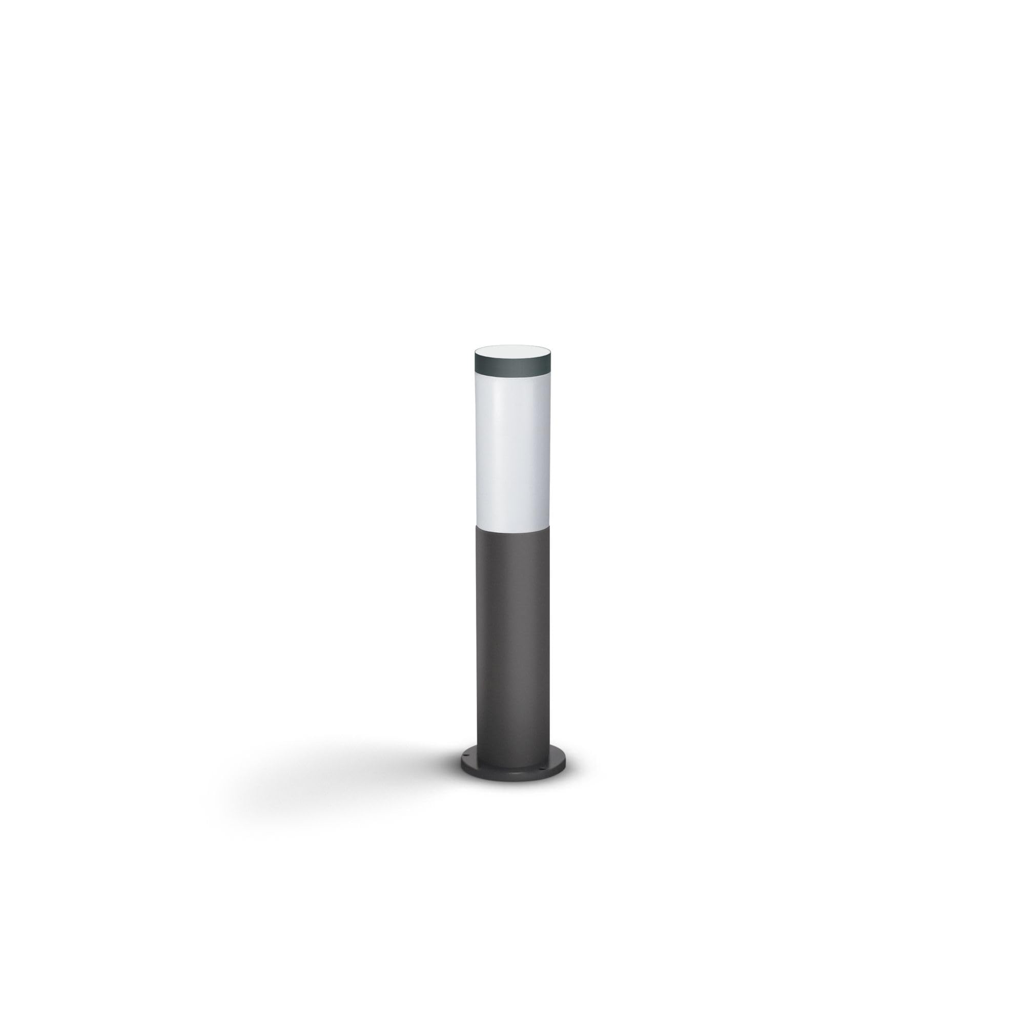 Borne extérieure PHILIPS Utrecht - Métal - LED - 1x20W - Gris - Contemporain - Design — image 1