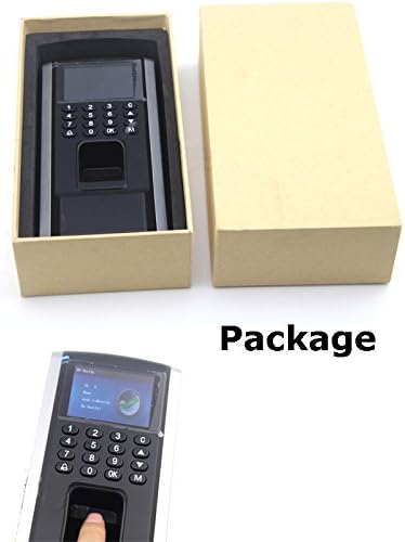 Biometric Fingerprint Access Control Kit 600lbs Magnetic Lock 110V ...