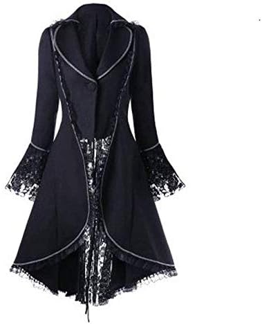 Toimoth Women's Tuxedo Gothic Tailcoat Jacket Steampunk VTG Victorian Coat Wedding Uniform