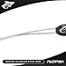 Pilotfish No Tail Adjustable Eyewear Retainer - Sunglass Holder Strap - Sunglasses Retainer (The Panda, 16 Inches)