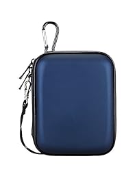 Lacdo - Maletín rígido para Toshiba Canvio Basics Toshiba Canvio Advance Seagate Expansion Backup Plus (disco duro externo portátil, 4 TB, 3 TB, 2 TB, 1 TB, 500 G)