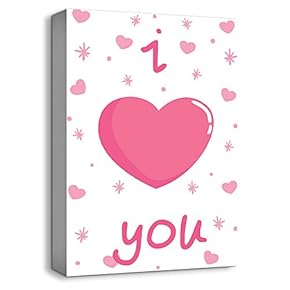 Pink for Little Girl Home Artwork for Kids Bedroom