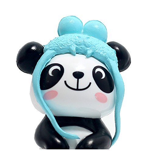 Toosunny 8 Pack Fridge Magnets Panda Refrigerator Office Magnets for Calendars Whiteboards Maps Resin Fun Decorative Decoration