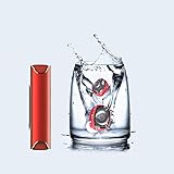 Diglot True Wireless Earbuds Bluetooth4.2 IPX7 Waterproof Best Passionate Sport Wireless Headsets with Stereo Noise Cancelling Anti-sweat Earbuds for Gym Running Charging Case for iPhone&Android (Red)