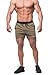 Jed North Men's Workout Gym Sweat Shorts Bodybuilding Running Shorts Green