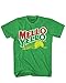 Mello Yello Soda Pop Drink Funny Classic Vintage Logo Men's Adult Graphic Tee T-Shirt (X-Large)