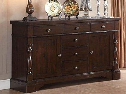 Shilpi Handicrafts Wooden Storage Cabinet In Royal Look Sideboard