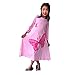 FTSUCQ Girls Casual Swing Special Occasion Printed Cotton Loose Maxi Dresses Pink