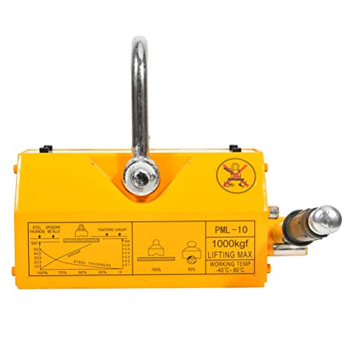 LSAILON Permanent Crane Magnetic Lifter Crane Hoisting Lifting Equipment 1000 KG